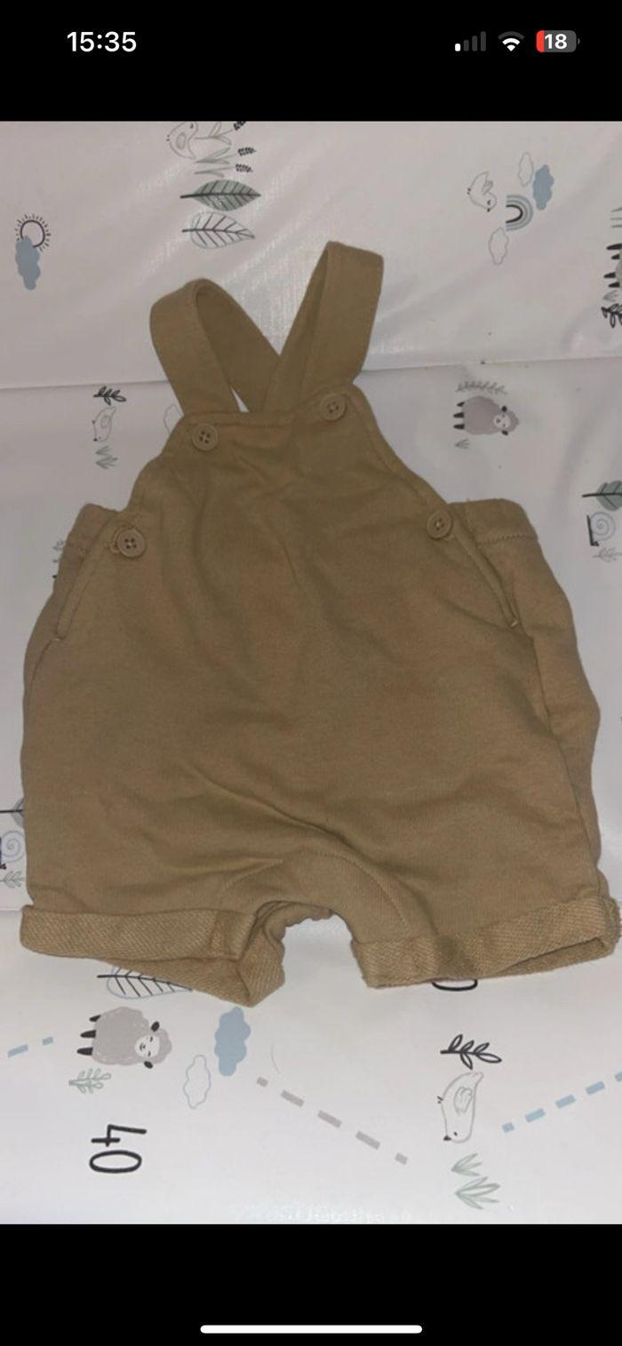 Salopette short