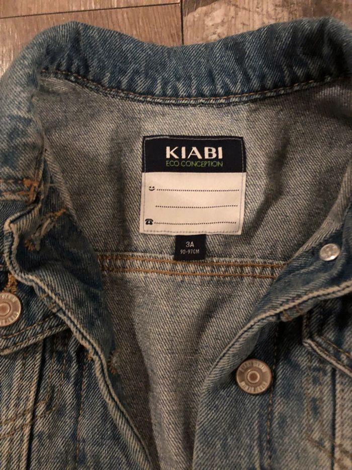 Veste en jeans kiabi - photo numéro 3