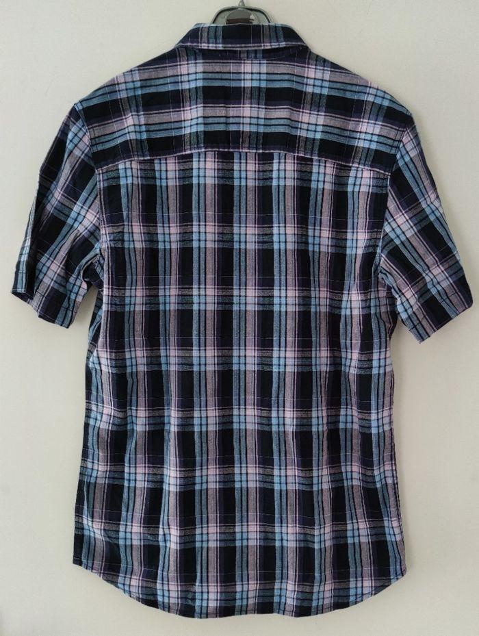 Chemise bleu et noire marque Lee pour homme taille M - photo numéro 2