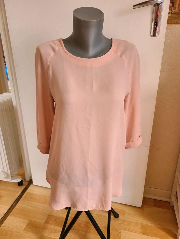 Blouse fluide rose 40 - photo numéro 1