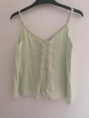 blouse verte claire