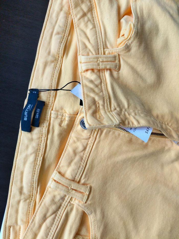 Pantalon jaune  taille 44 Burton neuf - photo numéro 5