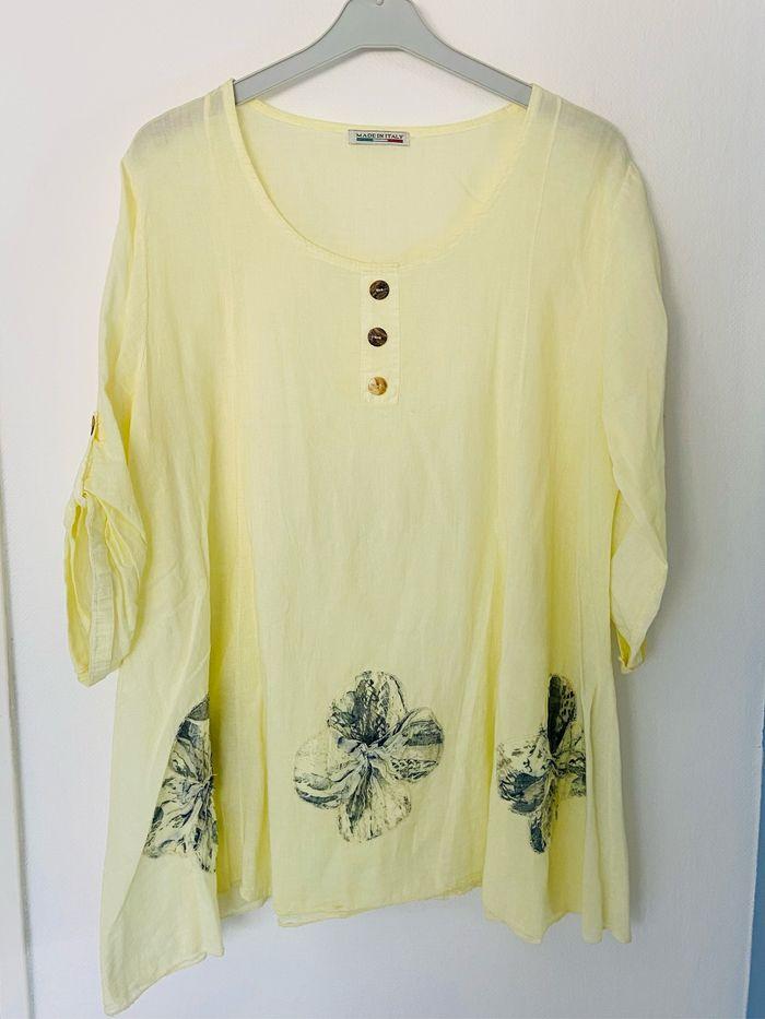 Blouse manches 3/4 Made in Italy taille 46 - photo numéro 1