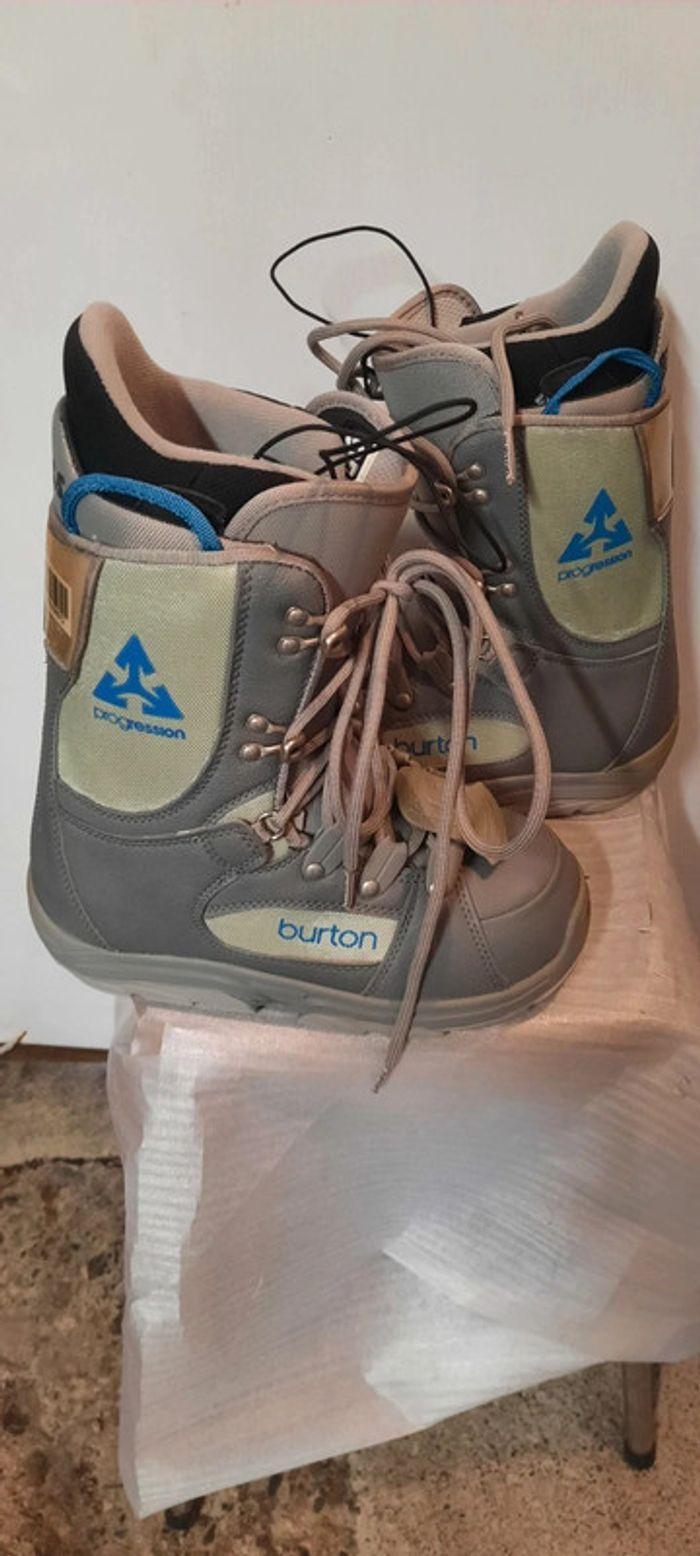 boots snowboard enfant fille burton progression women
p36.5 grise - photo numéro 1