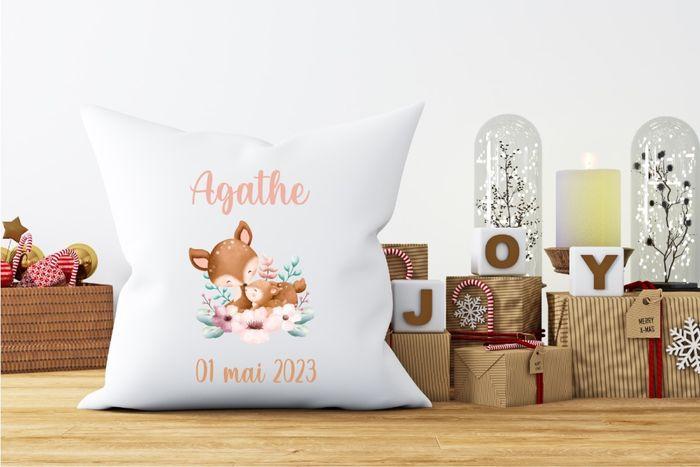 Coussin personnalisé