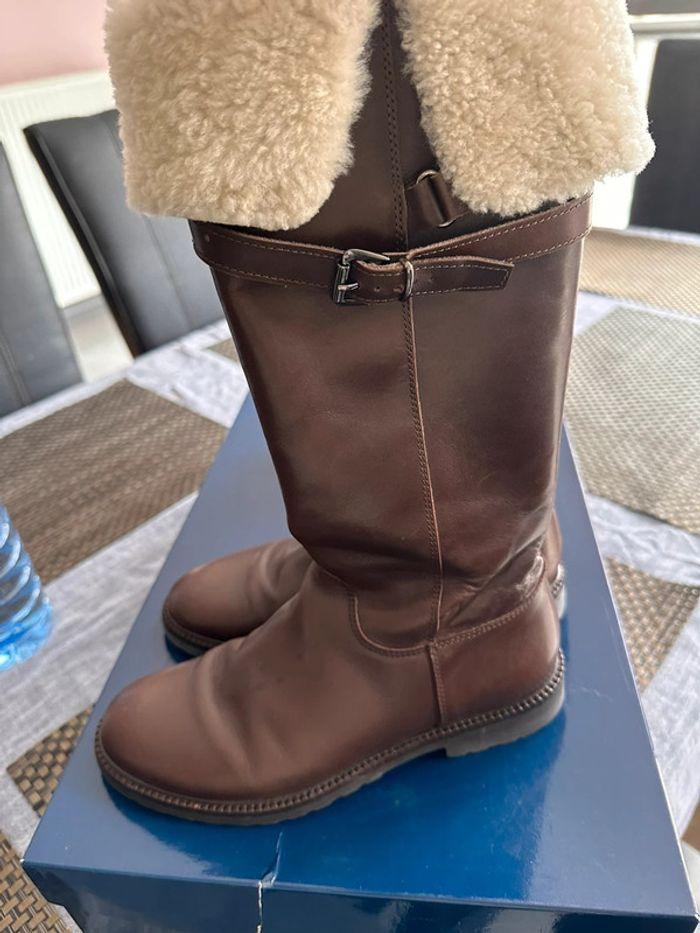 Bottes en cuir 35 - photo numéro 2