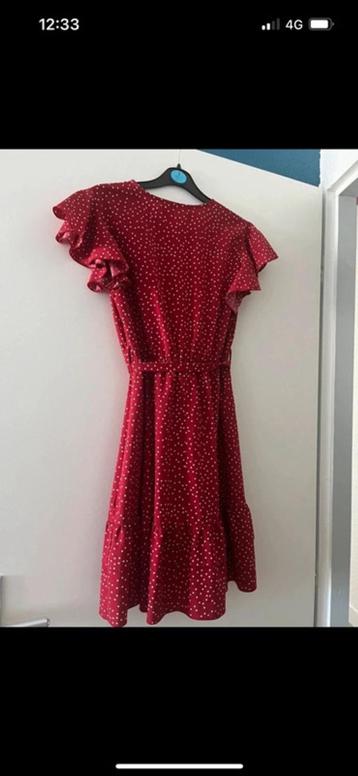 Robe à pois rouge shein - photo numéro 5