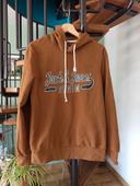 Sweat capuche marron jack and Jones s