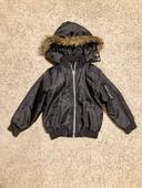 Blouson noir fille 5ans