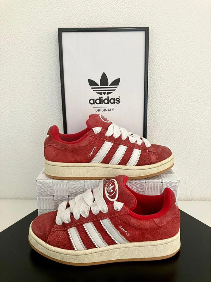 Adidas Originals Campus 00s Red/White - photo numéro 1