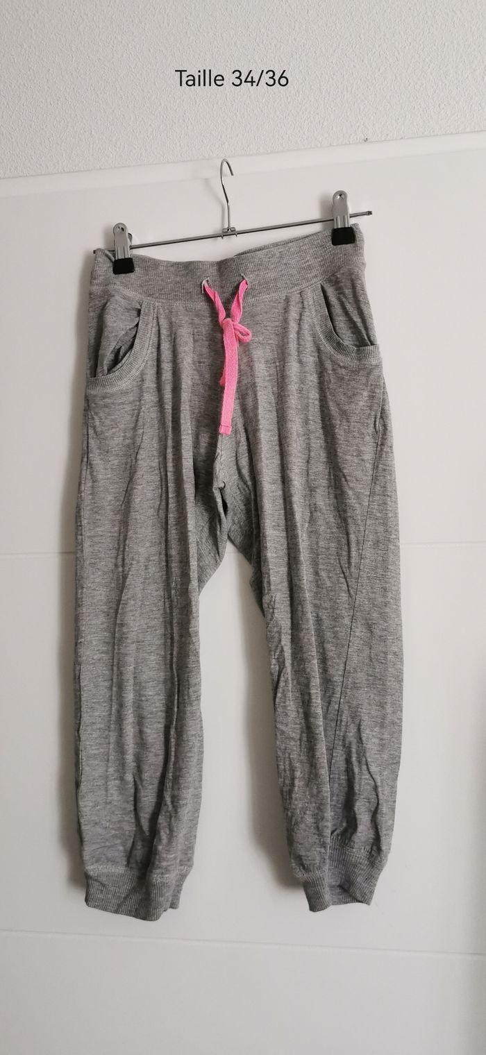 Pantalon de pyjama court taille 34/36