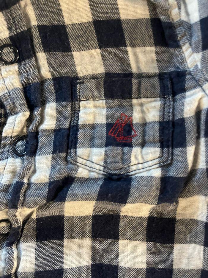 Chemise à carreaux petit bateau - photo numéro 3