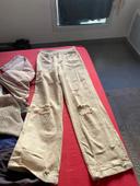 Pantalon jambe large