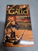 livre Max Gallo les romains 1 spartacus