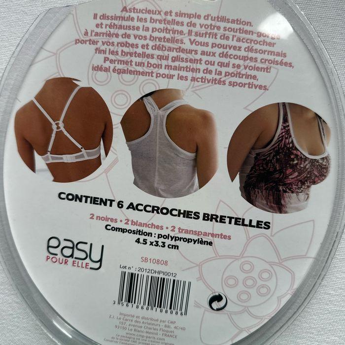 Accroche bretelles de soutien gorge - photo numéro 2