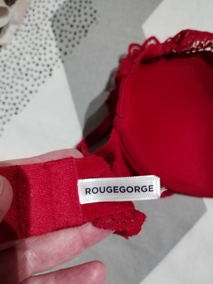 Soutien gorge rouge Rougegorge 95C - photo numéro 9