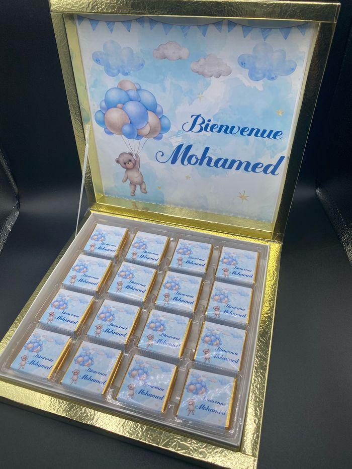 Chocolat personnalisé pour naissance ,baptême - photo numéro 2