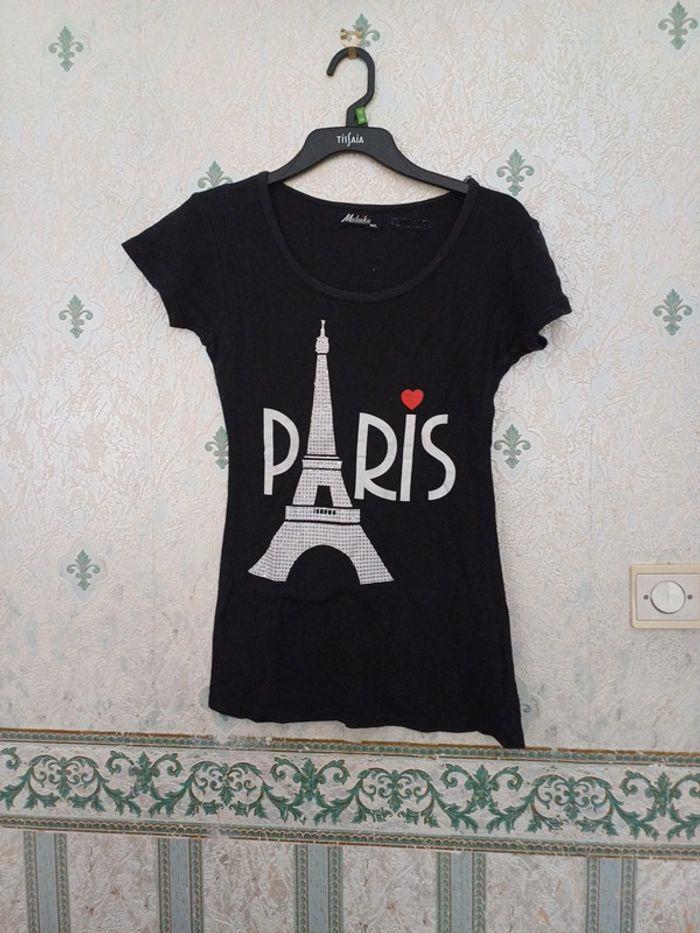 Tee shirt paris ML - photo numéro 1