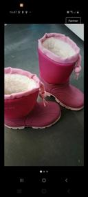 Bottes chamois fille