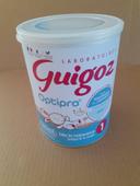 Lot de 6 Guigoz 1 optipro 830g neufs