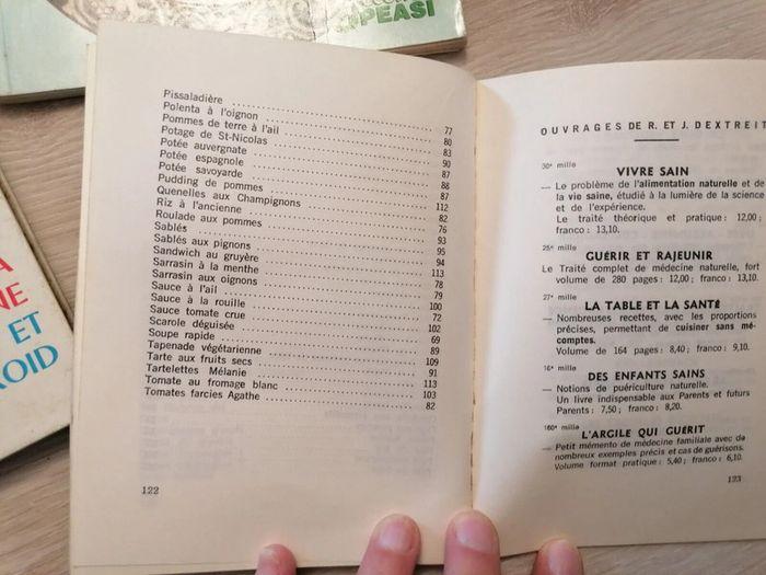 lot 3 livres anciens de recette végétarienne - photo numéro 6