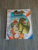 Livre tiptoi sur les dinosaures