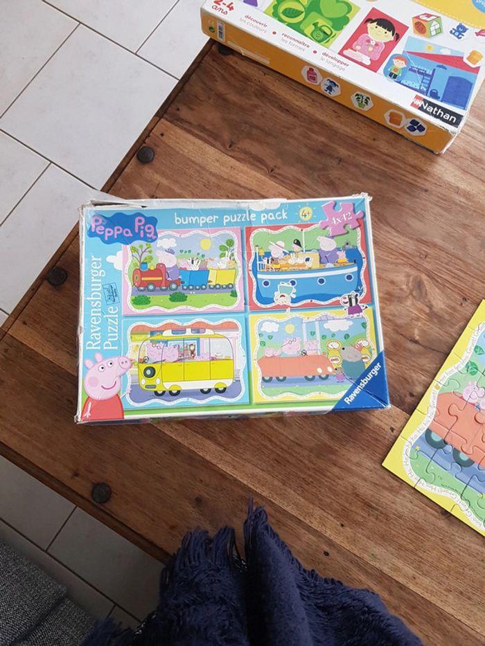 Puzzles bumper pack 4x42 peppa pig - photo numéro 1