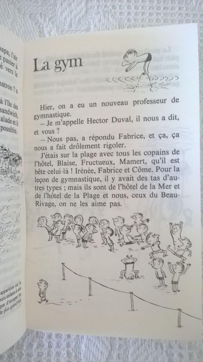 Livre "Les vacances du petit Nicolas" - Sempé et Goscinny - photo numéro 4