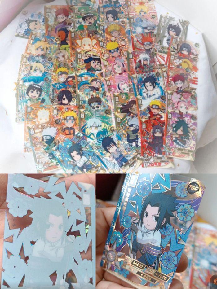 Carte card Naruto rigide transparente japonaise manga animé tcg tgr kayou lot set booster - photo numéro 1