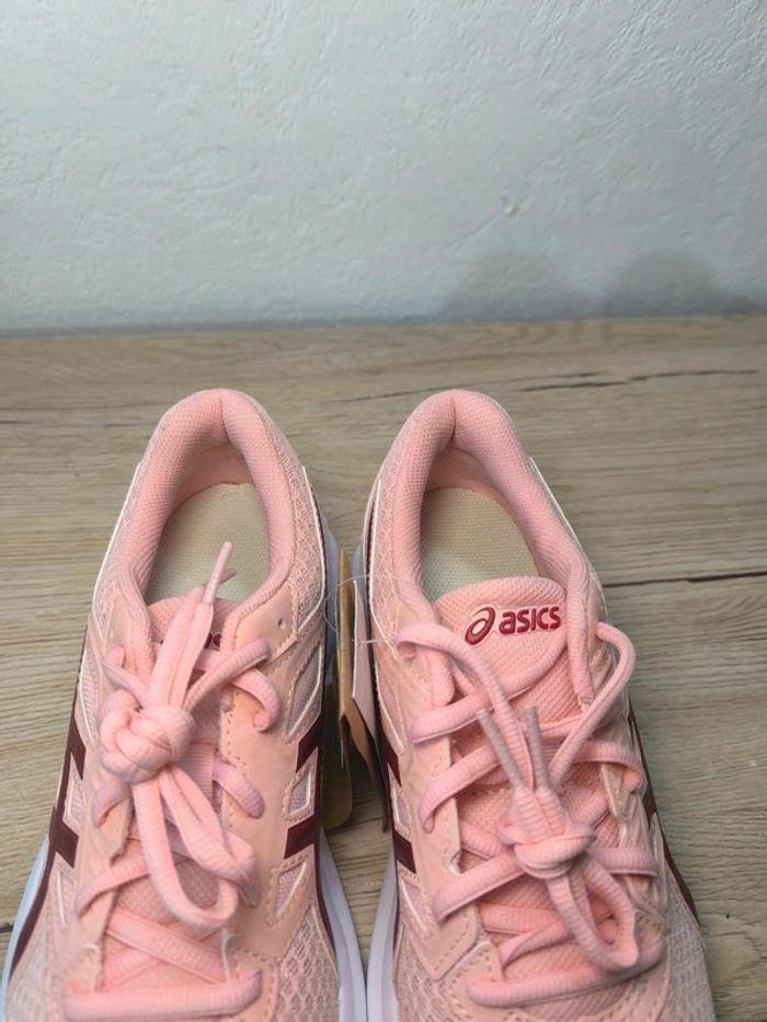 Baskets Asics jolt 3 rose et blanche pointure 39,5 neuves avec boite - photo numéro 8