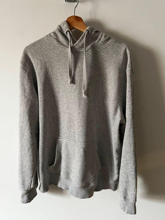 Pull à capuche XL gris Angelo Litrico bon état - photo numéro 1