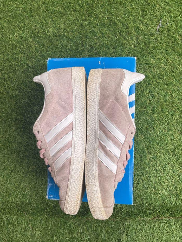 Adidas originals gazelle ice pink futur White gold size 36 - photo numéro 4