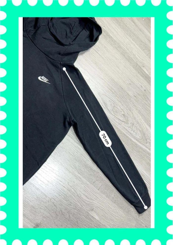 👕 Sweat à capuche Nike logo brodé Noir Taille L 👕 - photo numéro 4