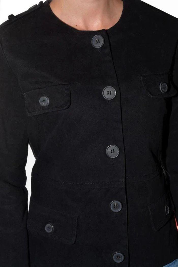 veste légère noire uni extérieur manches longues taille 38 - photo numéro 5