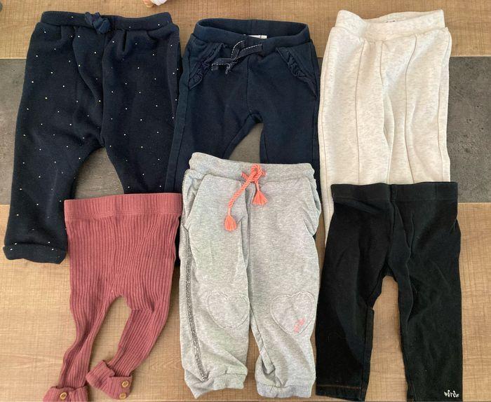 Lot 6 pantalons 12 mois