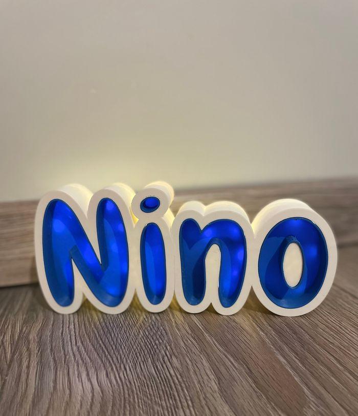 Prénom 3D lumineux - photo numéro 2