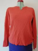 Pull orange Uzem Jean co Taille M/L