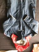 Imperméable Tribord rouge gris  et bleu taille 10 ans