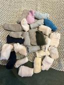 Lot chaussettes hautes bébé