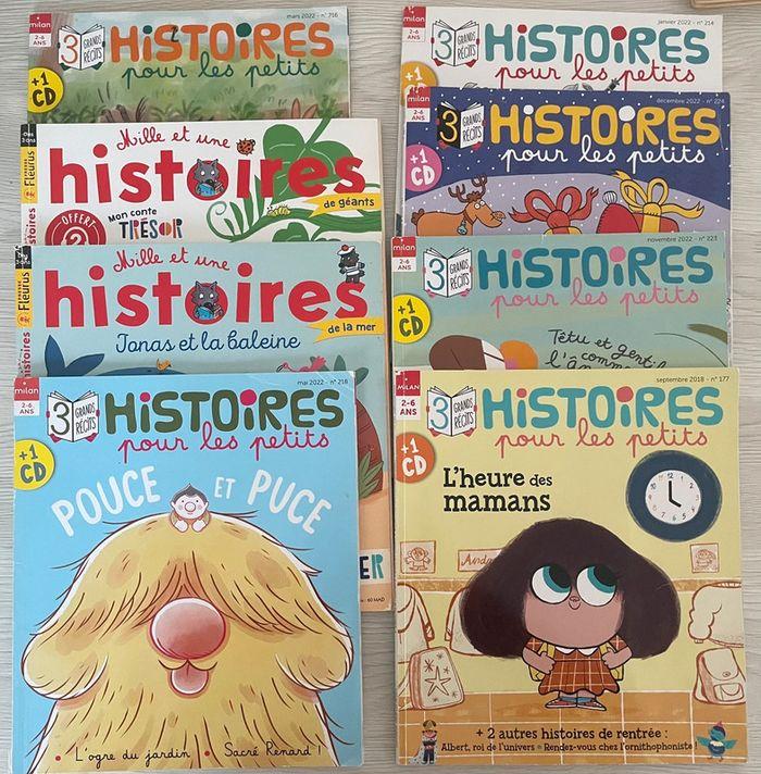 Lot de 8 revues magazines Histoires pour les petits