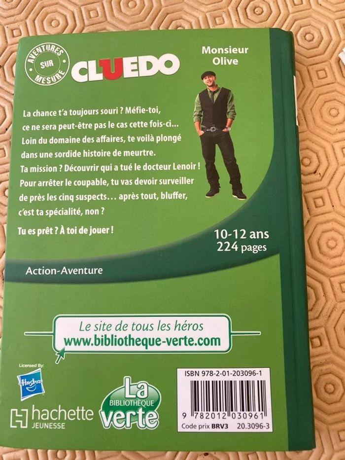 livre cluedo M. olive - photo numéro 2