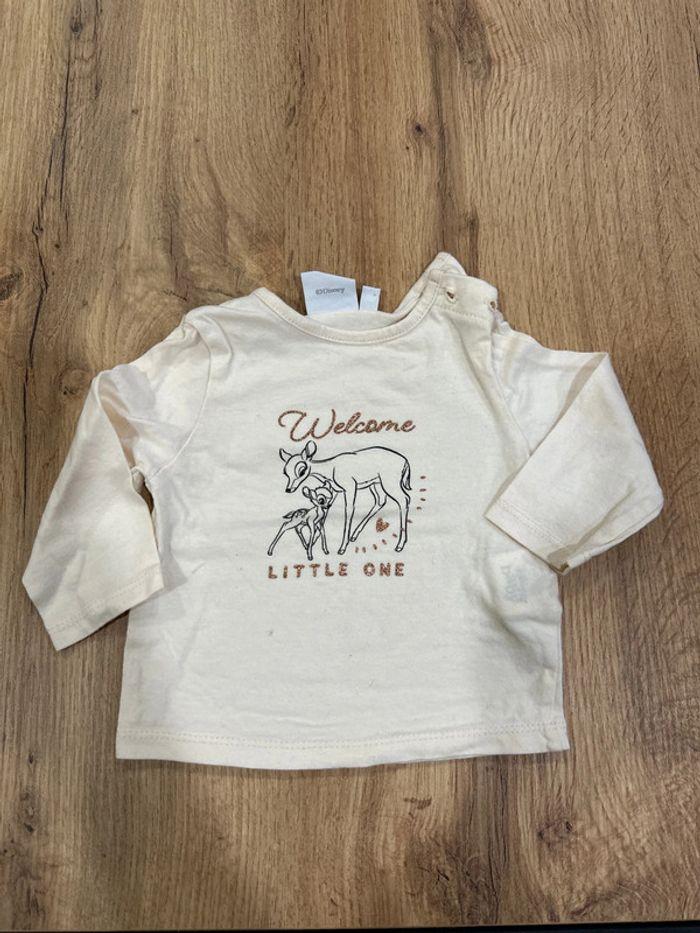 T shirt bébé Disney Bambi - photo numéro 1