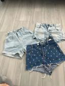 Lot de trois short taille 36