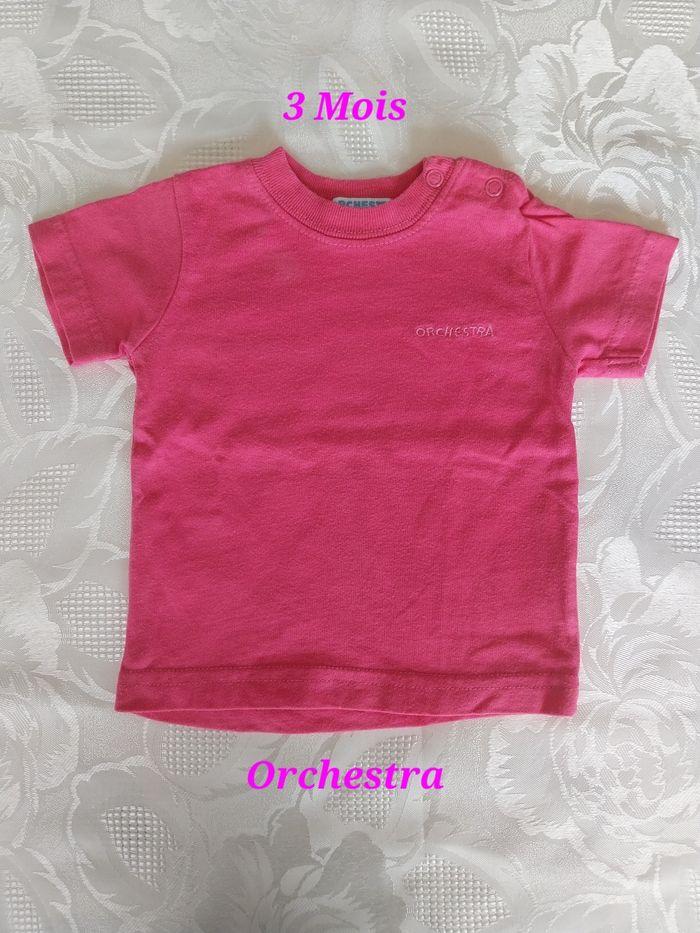 🌷Tee-shirt Courtes Manches - Orchestra - 3 Mois🌷 - photo numéro 1