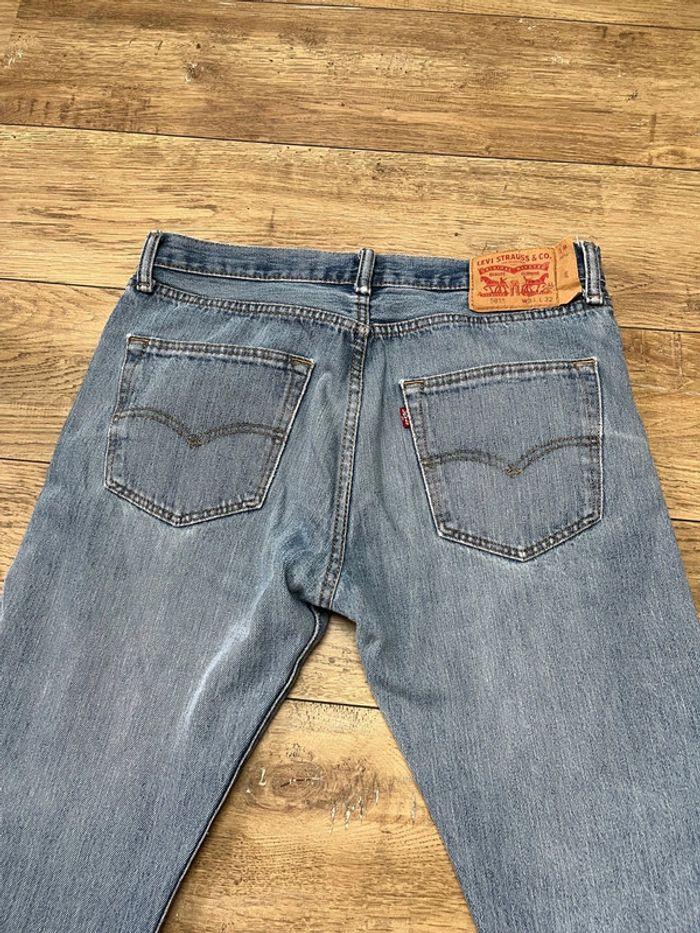 Jean Levis 501 bleu clair , vintage W31 L32 pour du 38’ - photo numéro 4