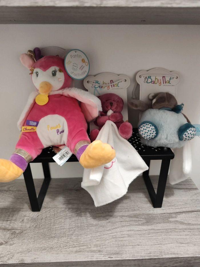 Lot de 3 doudou neufs - photo numéro 2