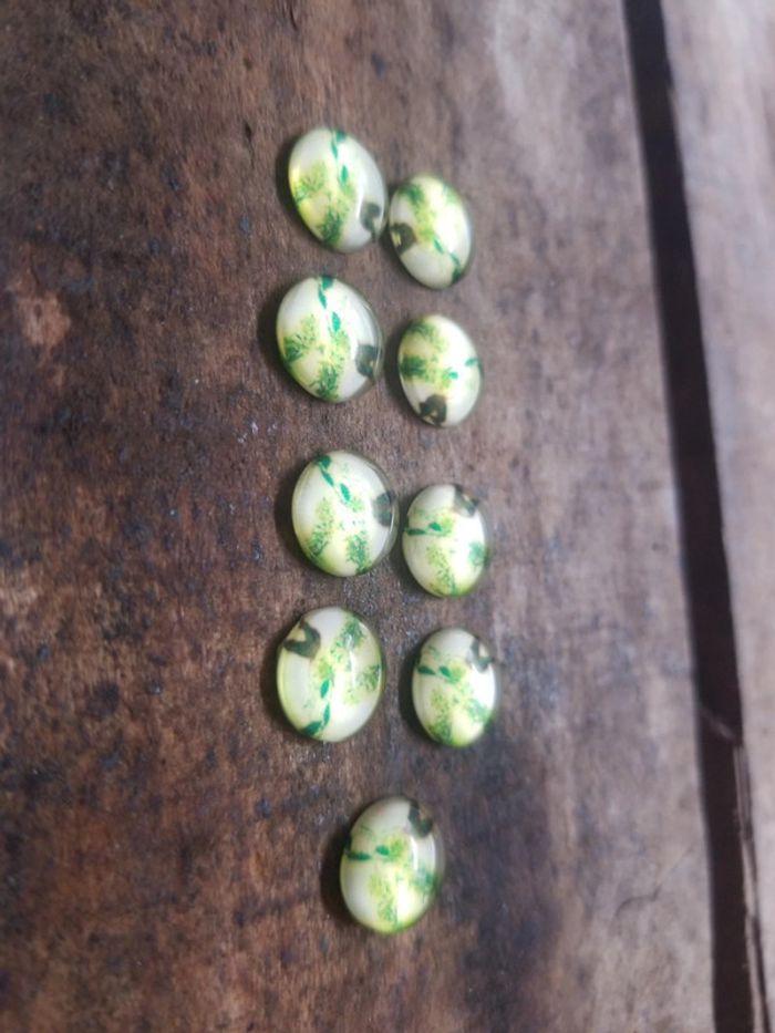 Lot de 9 cabochons - photo numéro 3