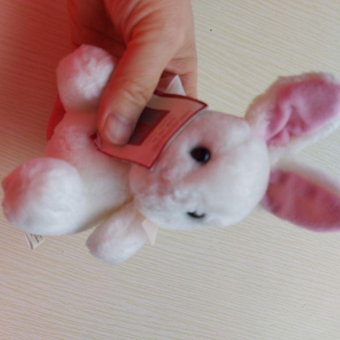 Petit lapin peluche - photo numéro 1