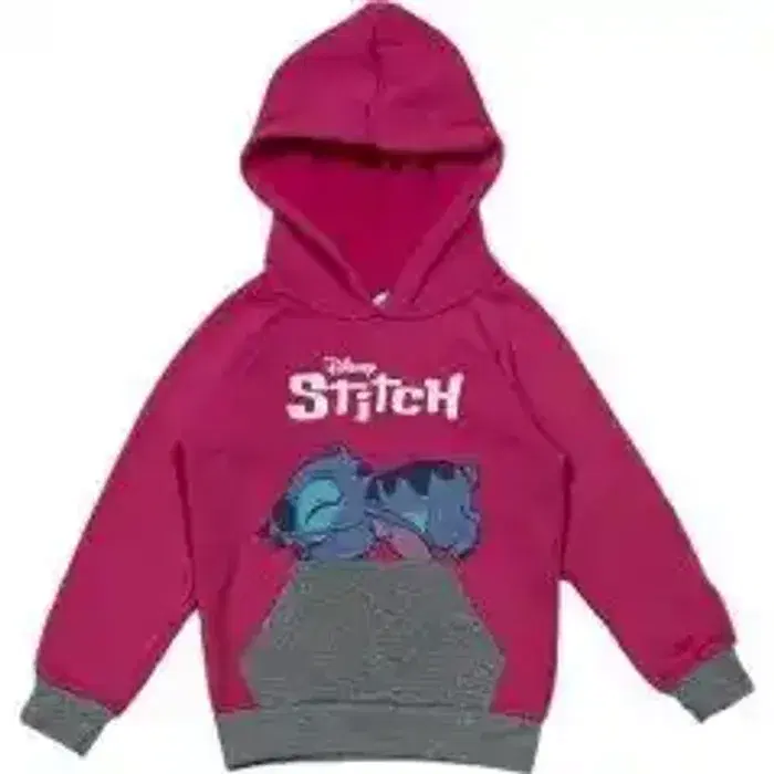 Sweat à capuche avec 2 poches Stitch neuf ( Plusieurs tailles disponibles)