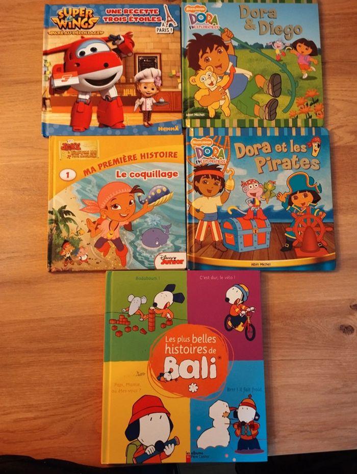 5 livres enfants dont Dora - photo numéro 2